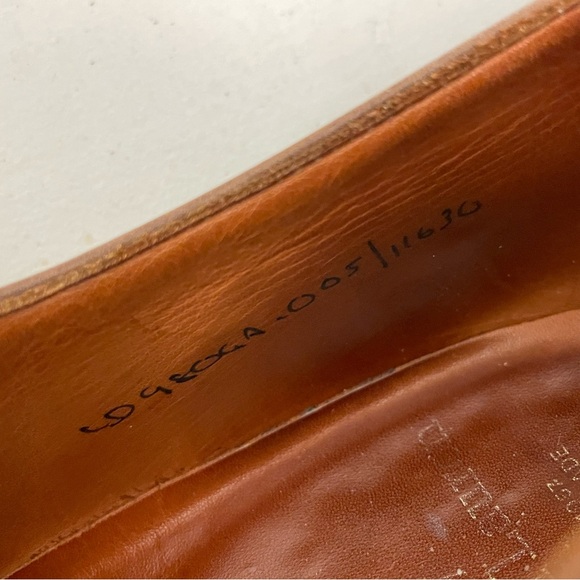 Polo Ralph Lauren x Crockett & Jones Made in England Vintage Cap Toe Oxford SZ 9 - Picture 8 of 8